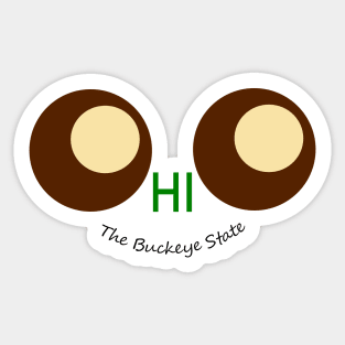 Ohio, buckeye state Sticker